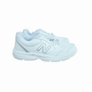 New Balance 411 White Leather Athletic Tennis Walk Run Shoe Sneaker Women 10